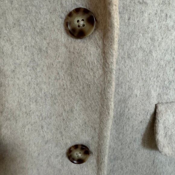 Abercrombie & Fitch Women's Beige Blazer size Large - Picture 5 of 6